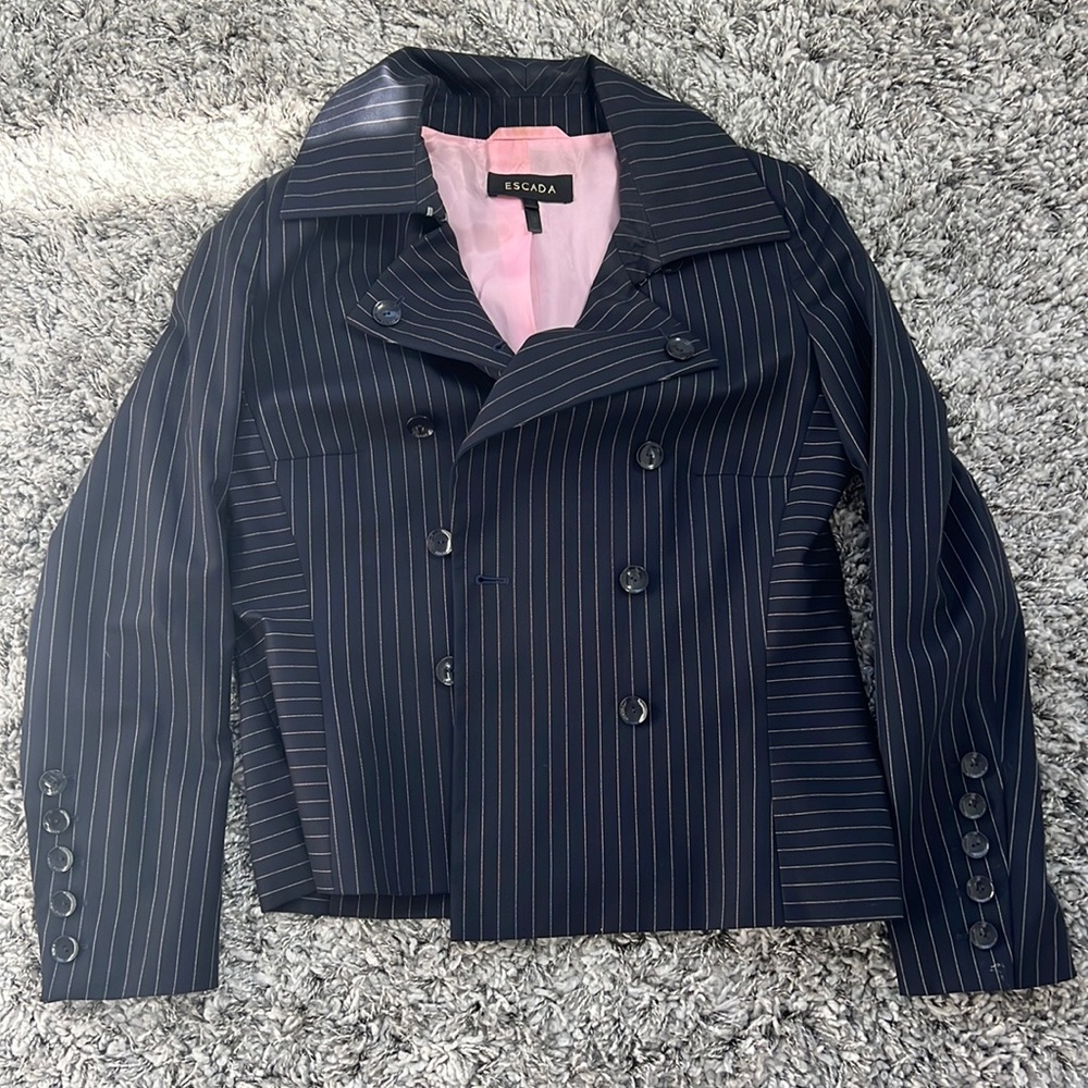 Womens Escada jacket with shoulder pads